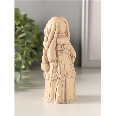 Фигурка - оберег «Берегиня манилка на любовь», 13×5 см, бежевая, с эффектом состаривания