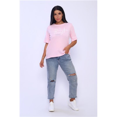 Футболка 80019 (Розовый)