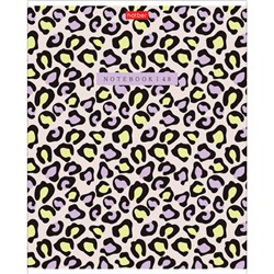 Тетрадь  48л клетка пластиковая обложка 300мкм "LEO-принт" (092368) Хатбер