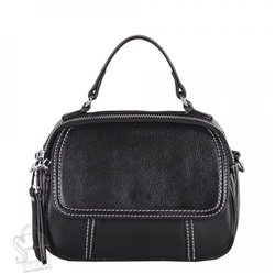 Сумка женская кожаная 8717VG black Vitelli Grassi