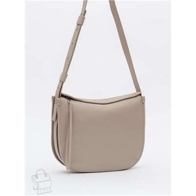 Сумка женская кожаная 1011L apricot Polina&Eiterou