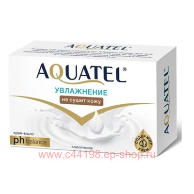 Aquatel Крем-Мыло туалетное твердое Классическое 90 гр