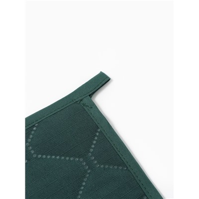 Набор кухонный «Этель. Новогодний лес», варежка-прихватка 20×28 см, прихватка 19×19 см