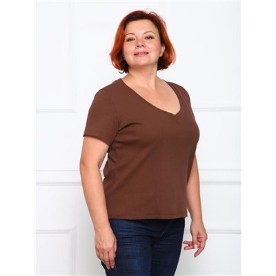 Футболка "Дубль" (Шоколадный)