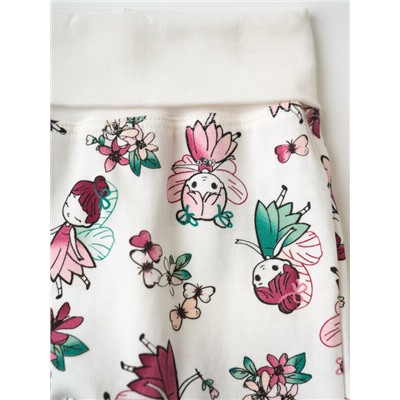 Ползунки детские трикотажные для девочек, 2 шт в комплекте