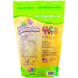 Xyloburst, Леденцы без сахара, Разные вкусы, 50 леденцов (18,6 унц.)
