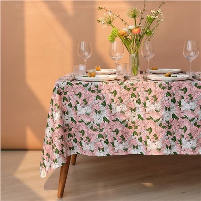 Скатерть «Этель. Попугай», 149×220 см, 80% хлопок, 20% п/э, сатин 110 г/м²