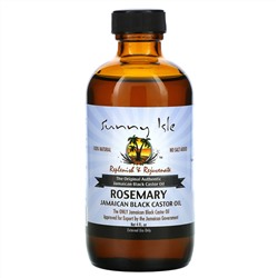 Sunny Isle, Jamaican Black Castor Oil, Rosemary, 4 fl oz