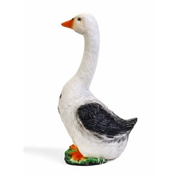 Садовая фигура из гипса «Гусь садовый» средний, 49 см