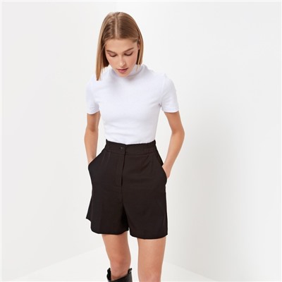 Футболка женская MINAKU SLIM FIT, белая, размер 42