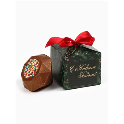 Шоколадная бомбочка с маршмеллоу «С новым годом», 38 г