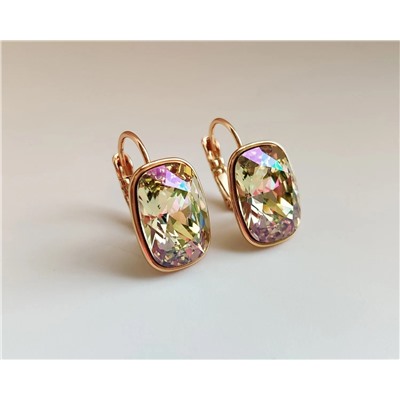Серьги с кристаллами Swarovski