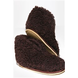 Обувь домашняя Бабуши из овечьего меха на трикотажной основе НАТАЛИ, 745713