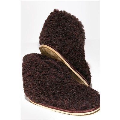 Обувь домашняя Бабуши из овечьего меха на трикотажной основе НАТАЛИ, 745713