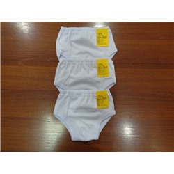 Трусы белые д/мальчика (кулирка)