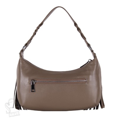 Сумка женская кожаная 3580VG gray Vitelli Grassi