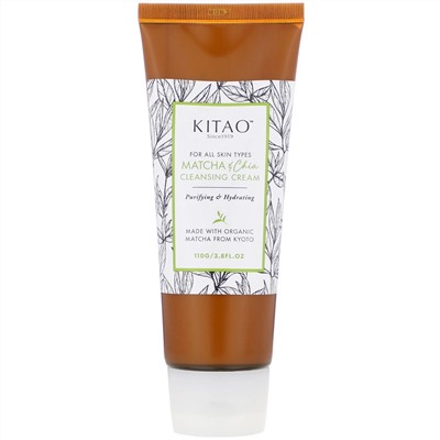 Kitao, Matcha & Chia, Cleansing Cream, 3.8 fl oz (110 g)