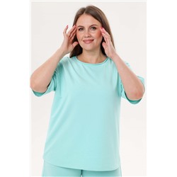 Туника футер 2-х нитка  4207/05/Бирюзовый