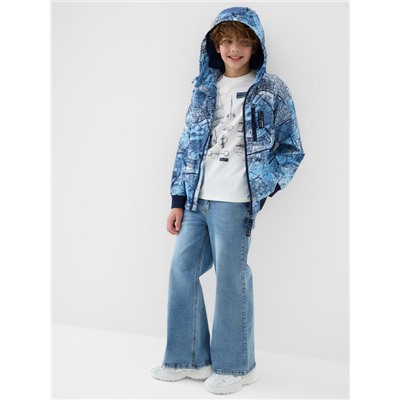 Куртка текстильная с полиуретановым покрытием для мальчиков (ветровка)