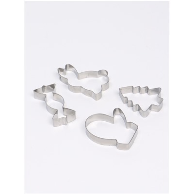 Формы для выпечки новогодние «Зимний вкус», 10 шт.