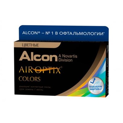 под заказ Air Optix Colors 2 шт, 1 месяц