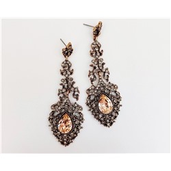 Серьги с чешскими кристаллами