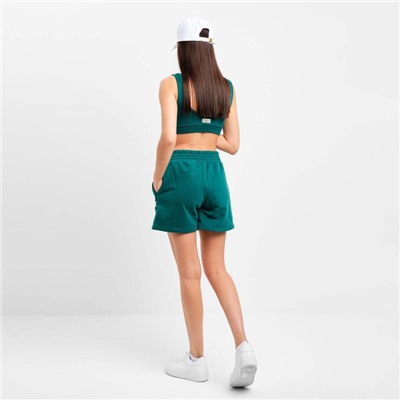 Топ укороченный женский Mist Old School, размер 44, зелёный