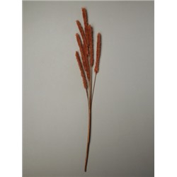 Ветка декоративная 7 веток 80 см / RW-316-1 /уп 12/144/коричневый