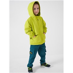 Куртка текстильная с полиуретановым покрытием для девочек (ветровка)