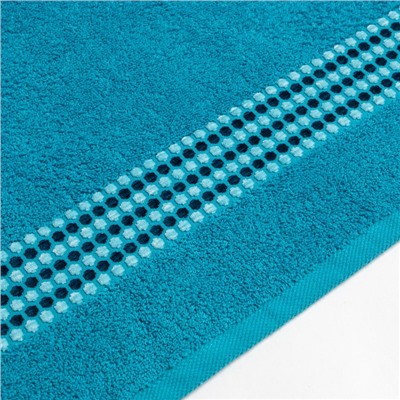 Полотенце махровое Love Life «Адажио» 70×140 см, морской, 100% хл, 450 г/м²