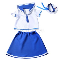 Комплект для девочек модель "Морячка" р-р 110