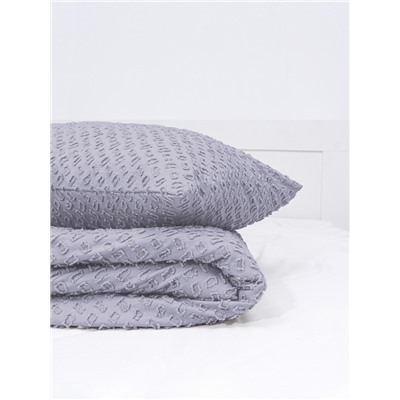 Постельное бельё 2-спальное LoveLife Tufting Квадрат, микрофибра