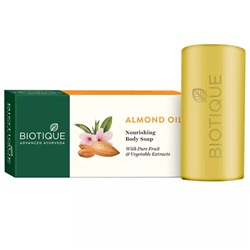 Biotique Almond Oil Nourishing Soap/Биотик Миндальное Мыло 150г.