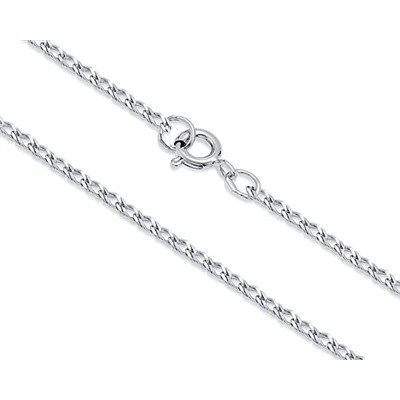 Цепь из серебра двойной ромб граненый, РГр-60