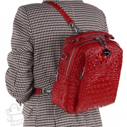 Рюкзак женский 69123-1 red Velina Fabbiano-Safenta/50