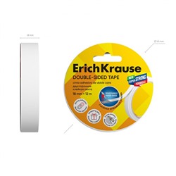 Клейкая лента двусторонняя 18 мм х 12 м 58742 ErichKrause