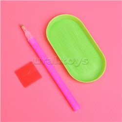 Мозаика алмазная "Маленькая фея" 15*20см