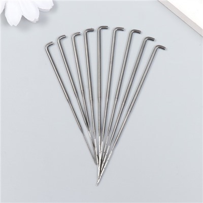 Иглы для валяния+держатель набор 10 шт.: 7.9 см, 8.6 см, 9 см