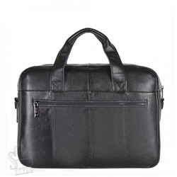 Портфель мужской кожаный 11017Z black Zinimsk