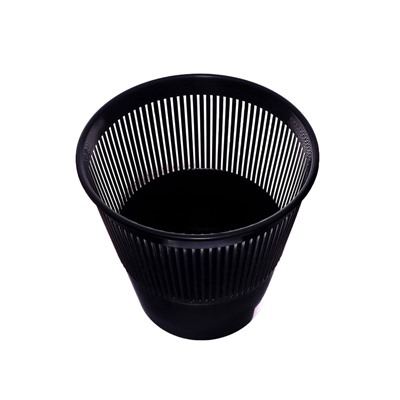 Корзина для бумаг и мусора 10 л, «Доступный офис», сетчатая, чёрная