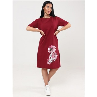 Туника "Антуриум" (Бордовый)