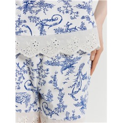 КОМПЛЕКТ ЖЕНСКИЙ (ДЖЕМПЕР, ШОРТЫ) 592398