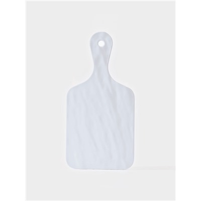 Доска разделочная «Белый Восток», меламин, 25.5×12.7×1.5 см, сервировочная, белая