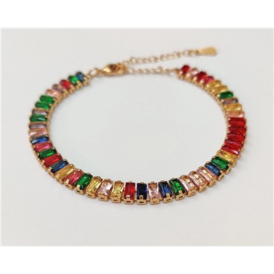 Браслет с цирконами