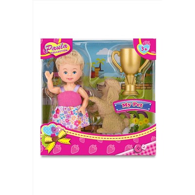 Игровой набор "Paula. С питомцем", с пуделем Игрушки разных брендов, 267854