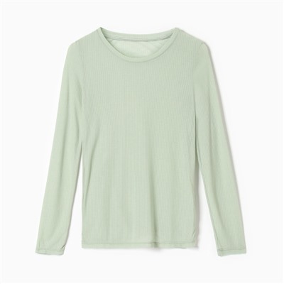 Лонгслив женский KAFTAN: Basic line, оливковый, размер 40-42