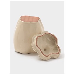 Горшок для запекания Борисовская керамика «Перец», 800 мл, бежевый