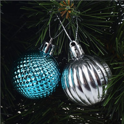 Набор новогодних украшений "Зимняя сказка" (20 шт.) в коробке