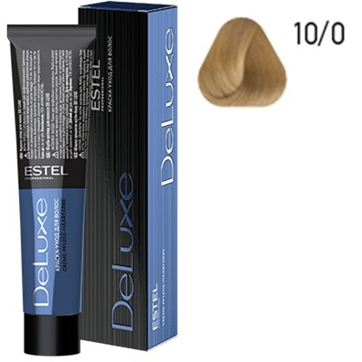 ЭстельDeLuxe Крем-краска для волос 10/0 Светлый блондин 60 мл