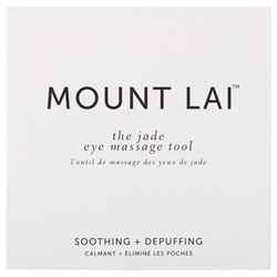 Mount Lai, Массажер для области вокруг глаз из нефрита, 1 шт.